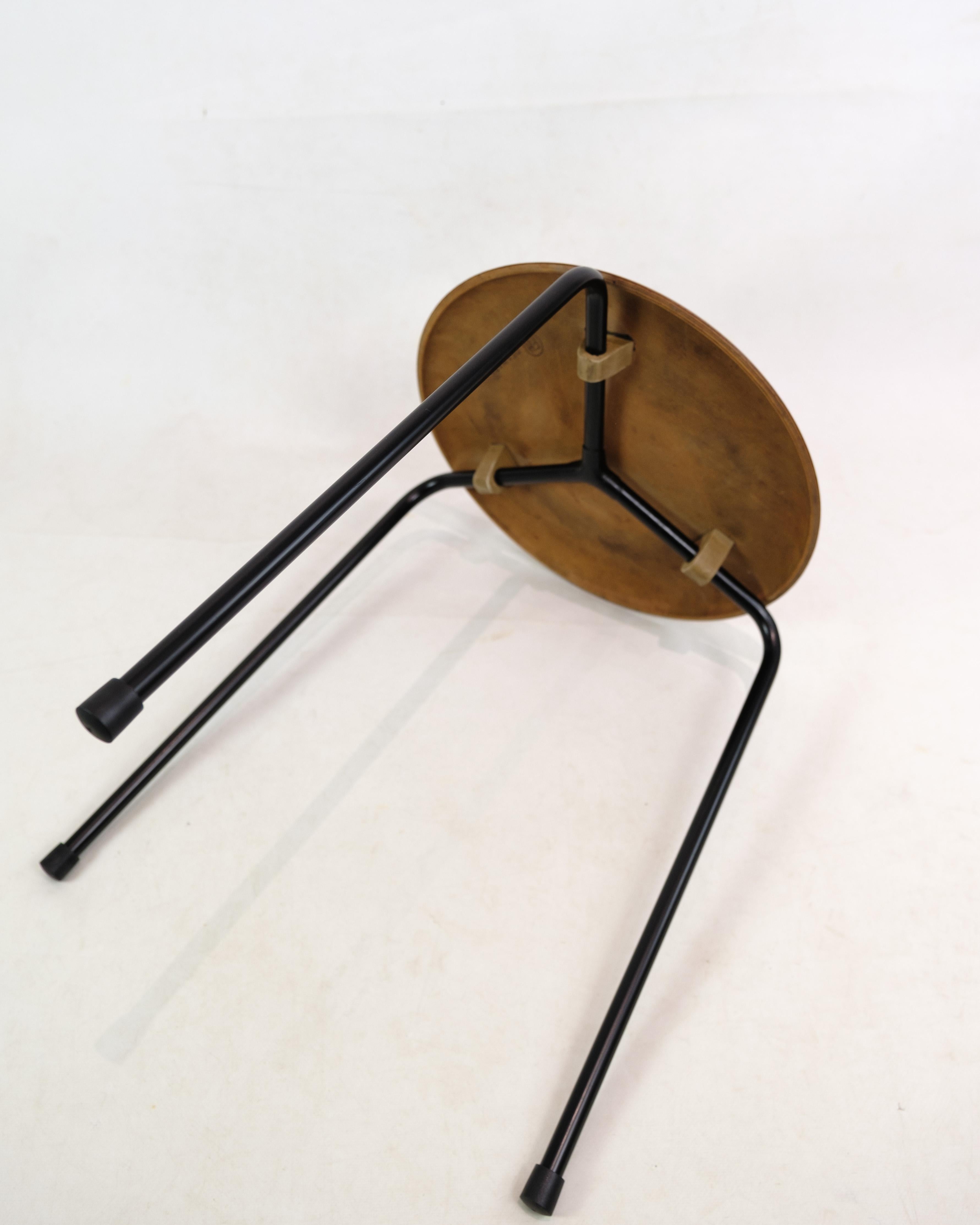 Stool, Teak, Arne Jacobsen, Fritz Hansen, 1950 2