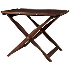 Stool/Tray Table "Propeller" Designed by Kaare Klint for Rud Rasmussen