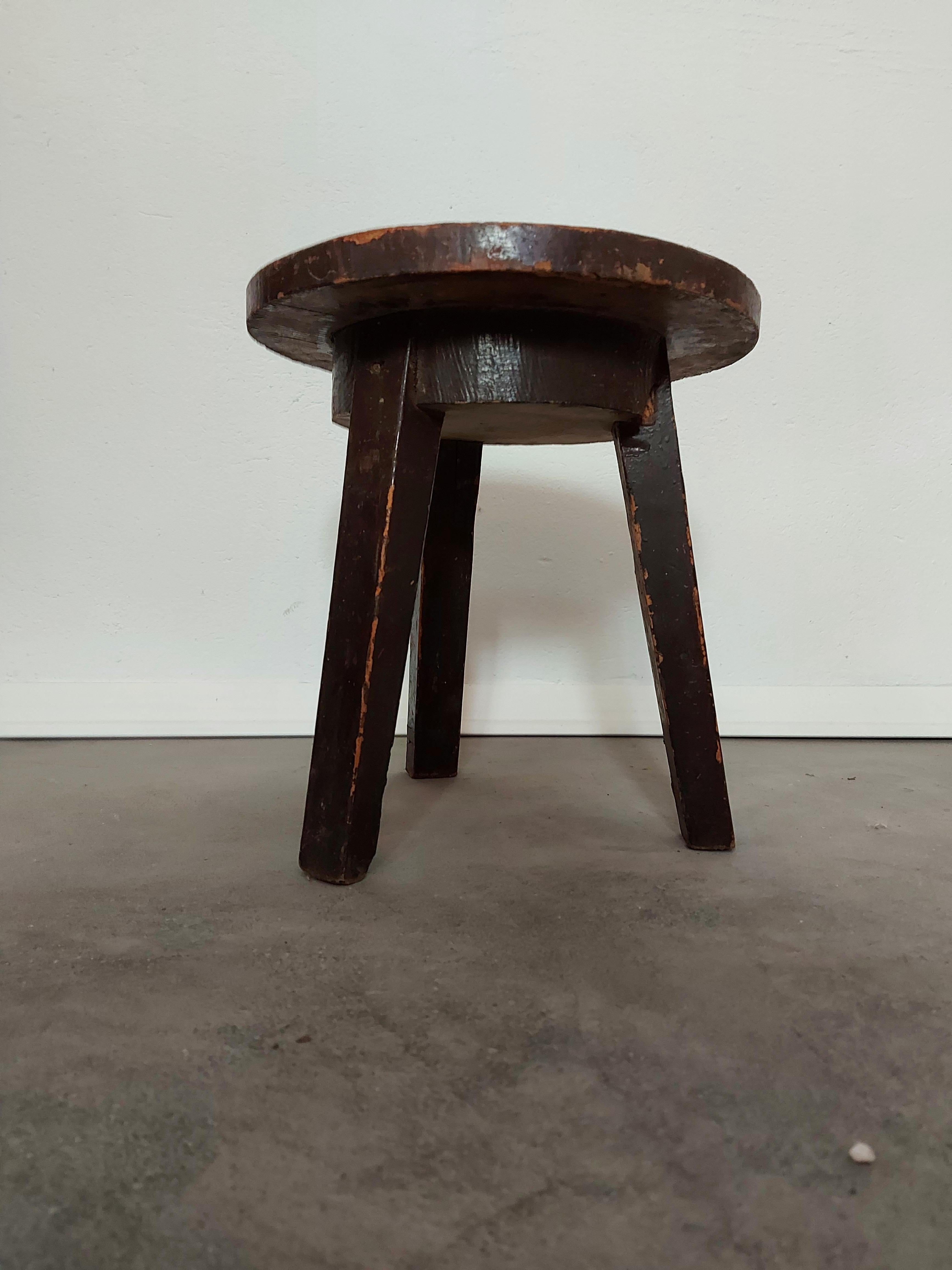Mid-20th Century Stool Tripod, 1950s For Sale