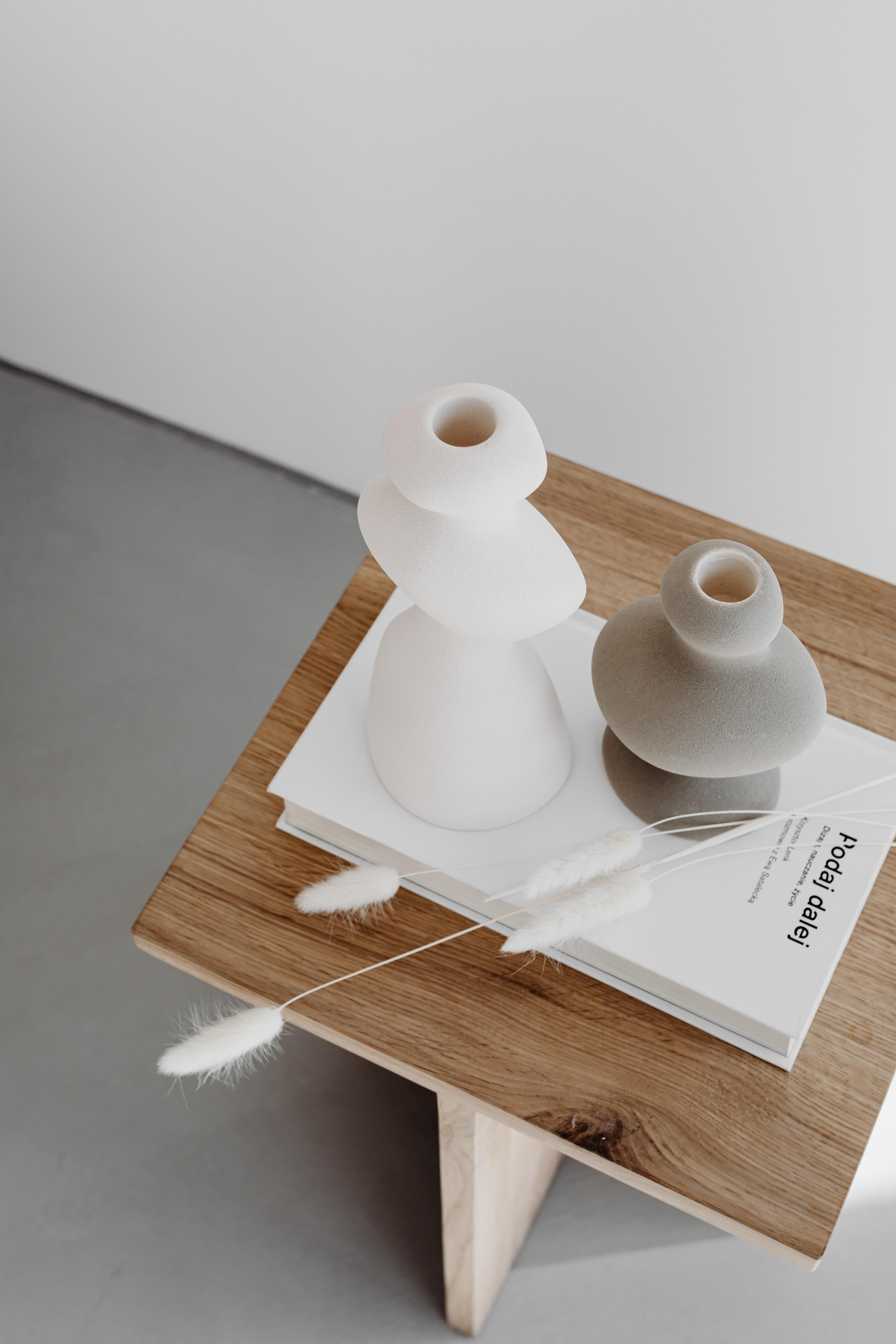 Contemporary Stool Verso Pillar For Sale