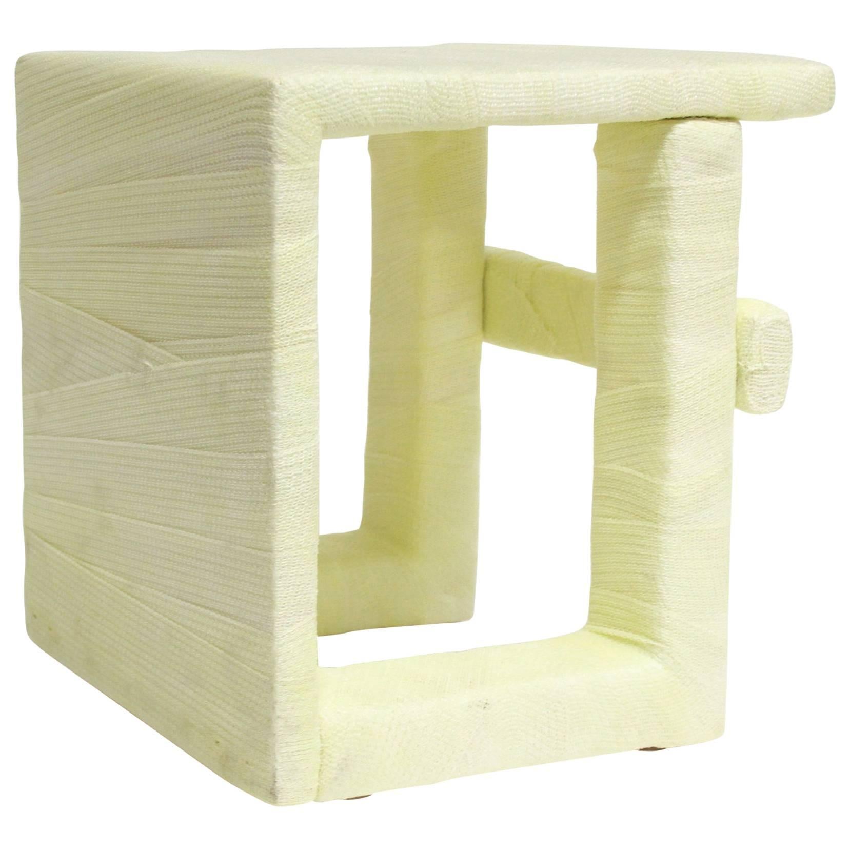 Stool VI, Modern Seating and Sculpture in Medical Cast Tape