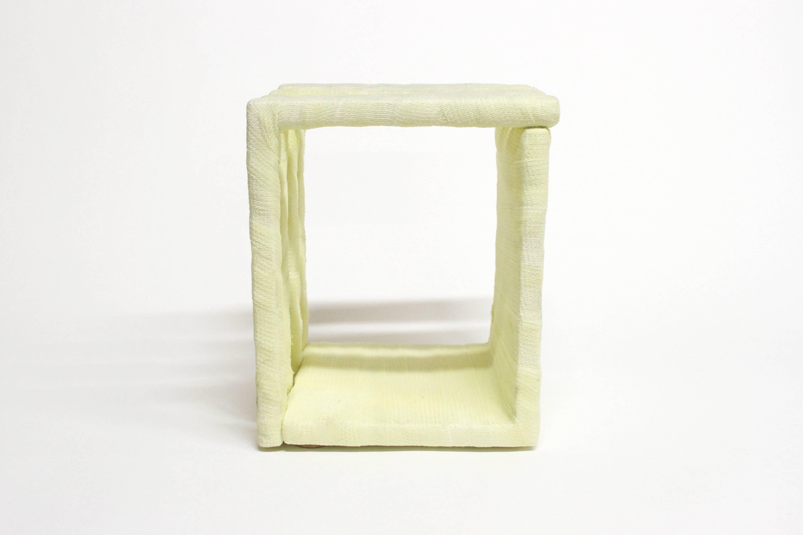 Post-Modern Stool VII, Modern Seating and Sculpture in Medical Cast Tape