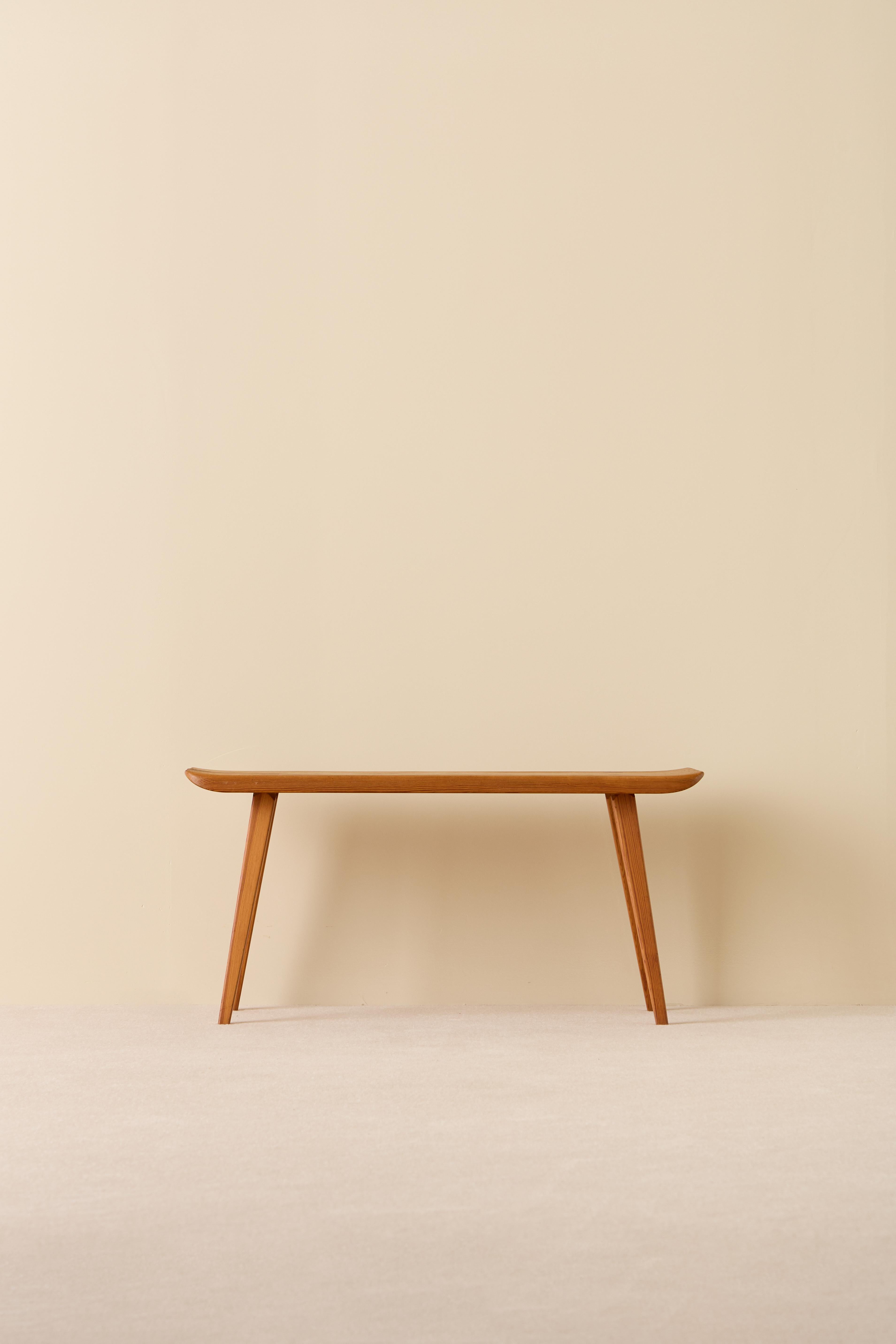 Scandinave moderne Tabouret 'Visingsö' par Carl Malmsten, années 1960 en vente