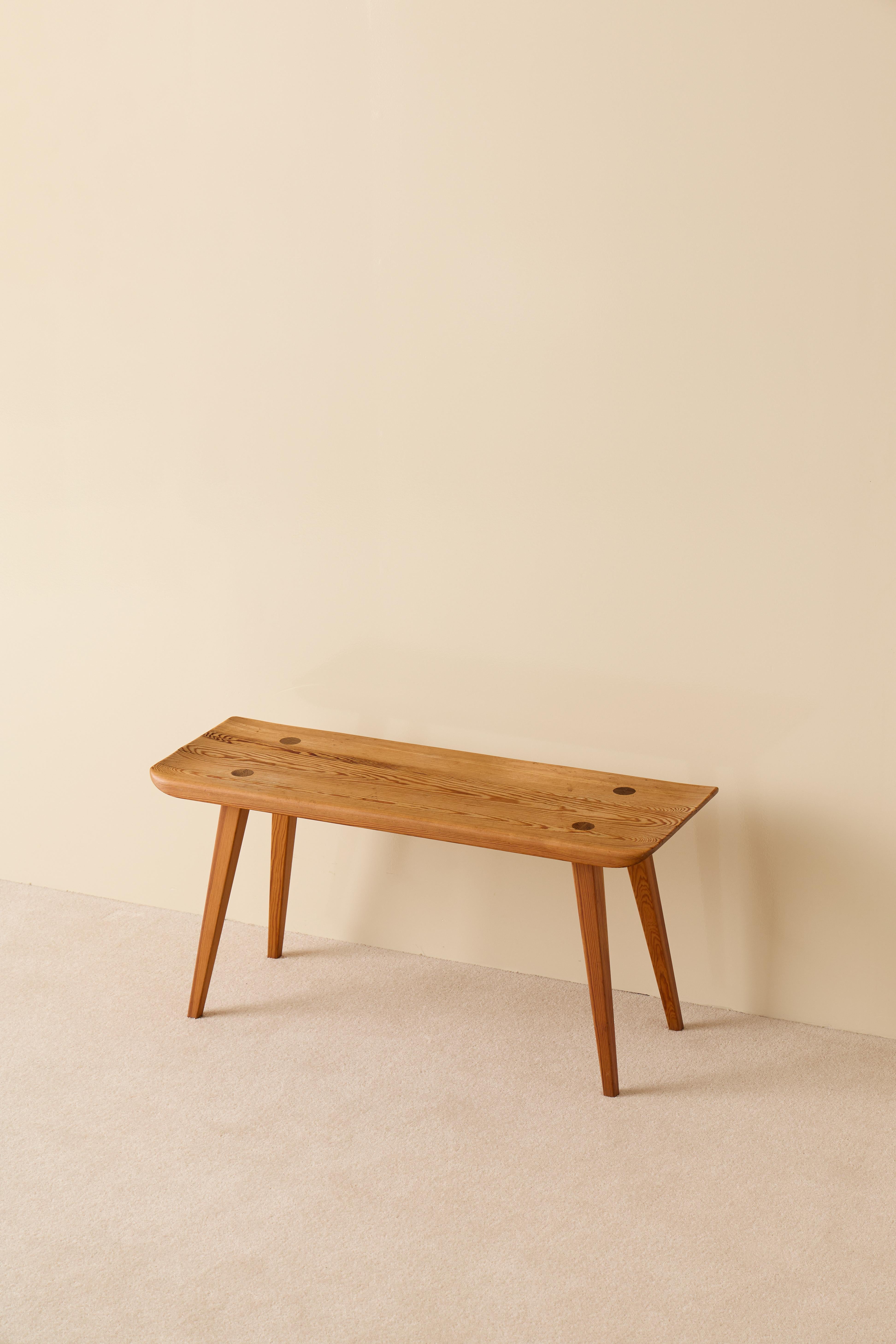 Suédois Tabouret 'Visingsö' par Carl Malmsten, années 1960 en vente