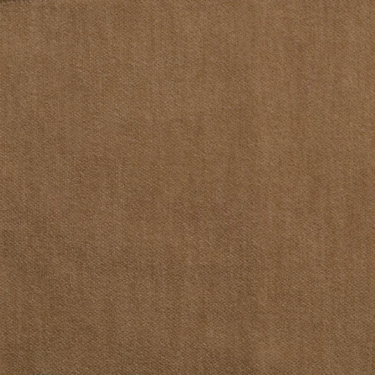 Stool, Wool Camel Color, Bronze Finish Base For Sale 4