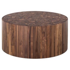 Tavolino Stoolen in noce 36"