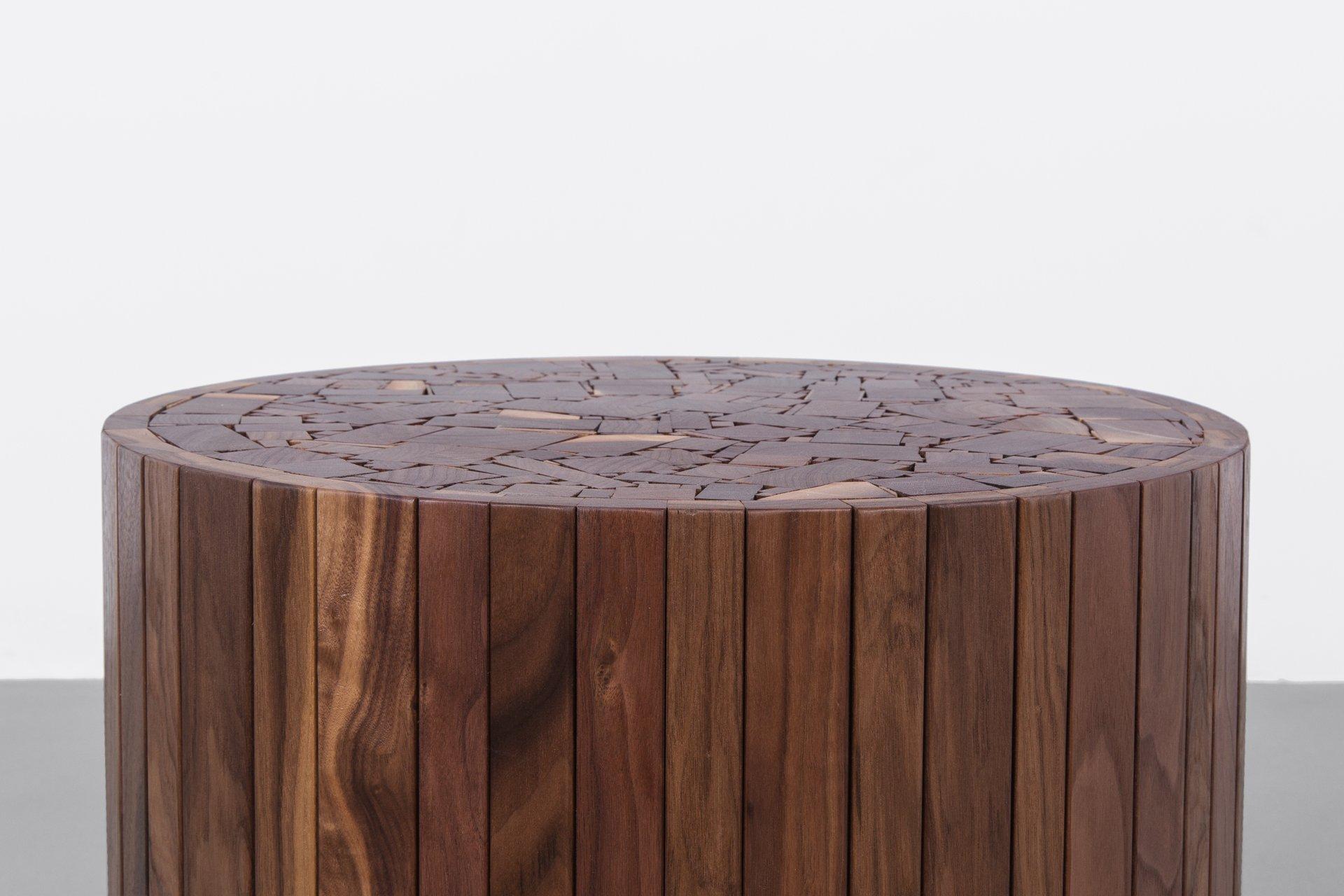 Modern Stoolen Side Table in Walnut 16