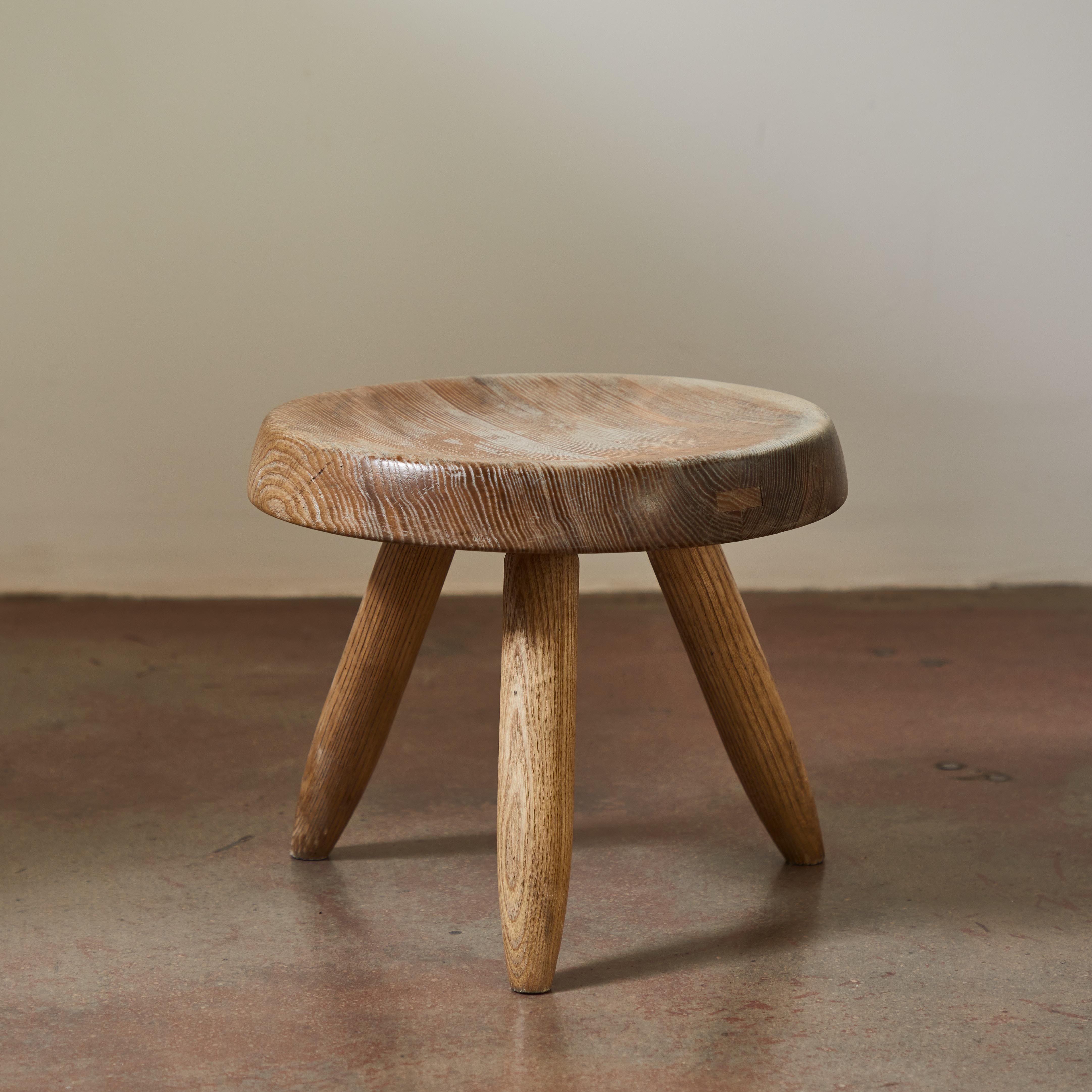 Wood Stools by Charlotte Perriand