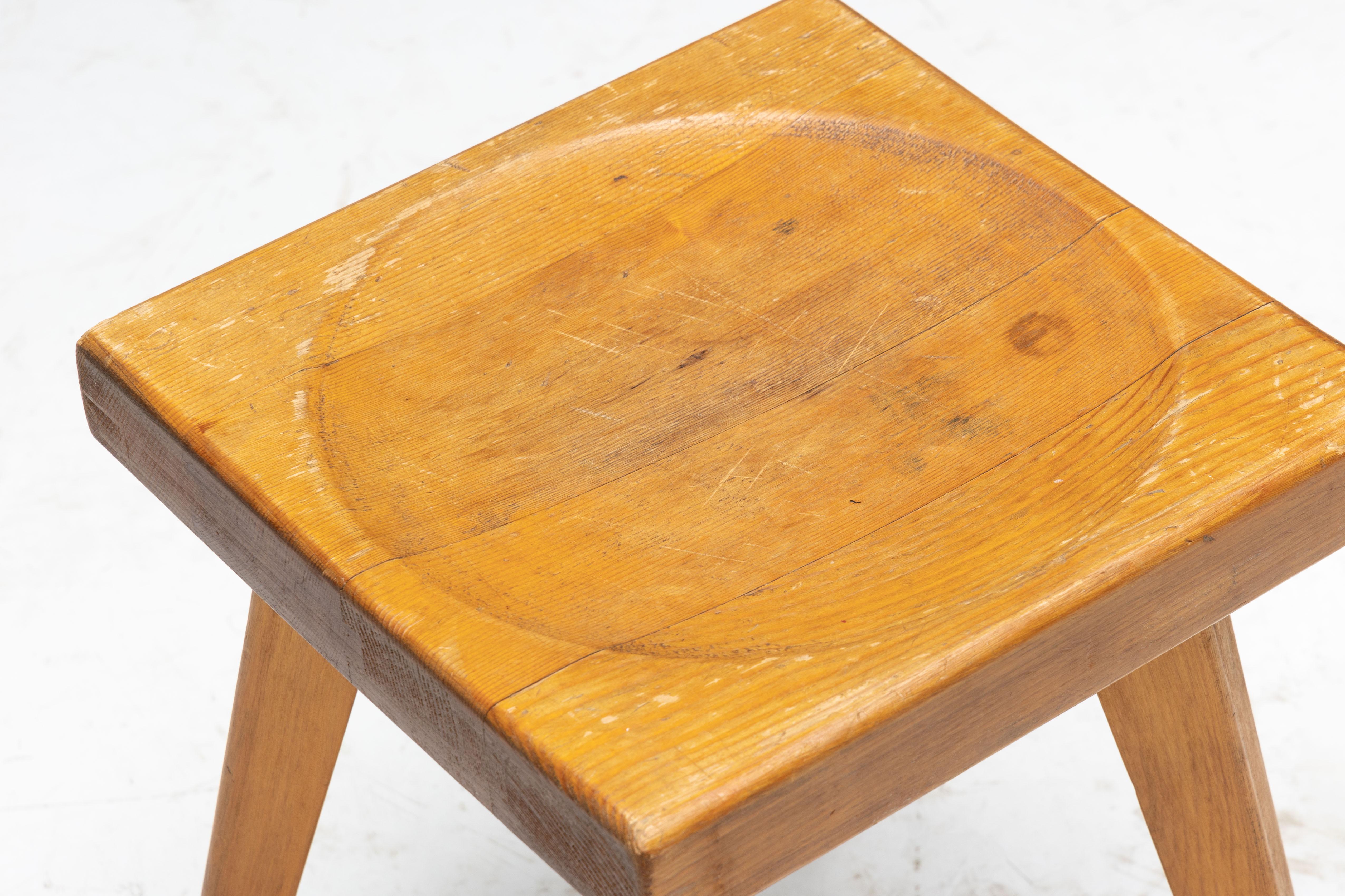 Tabourets de Christian Durupt et Charlotte Perriand, France, années 1960 en vente 5
