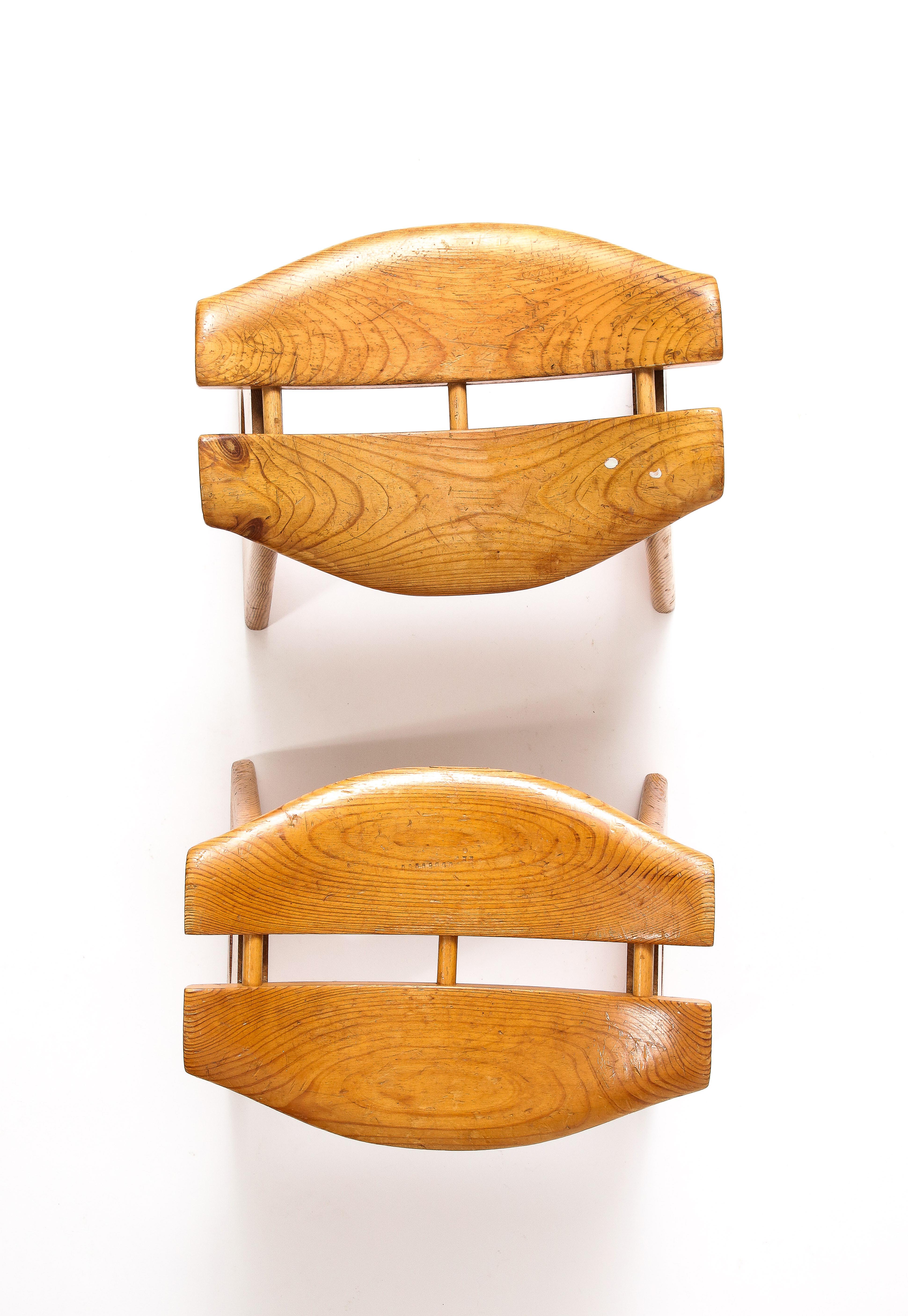 Mid-Century Modern Stools by Gilbert Marklund, Sweden 1960s For Sale