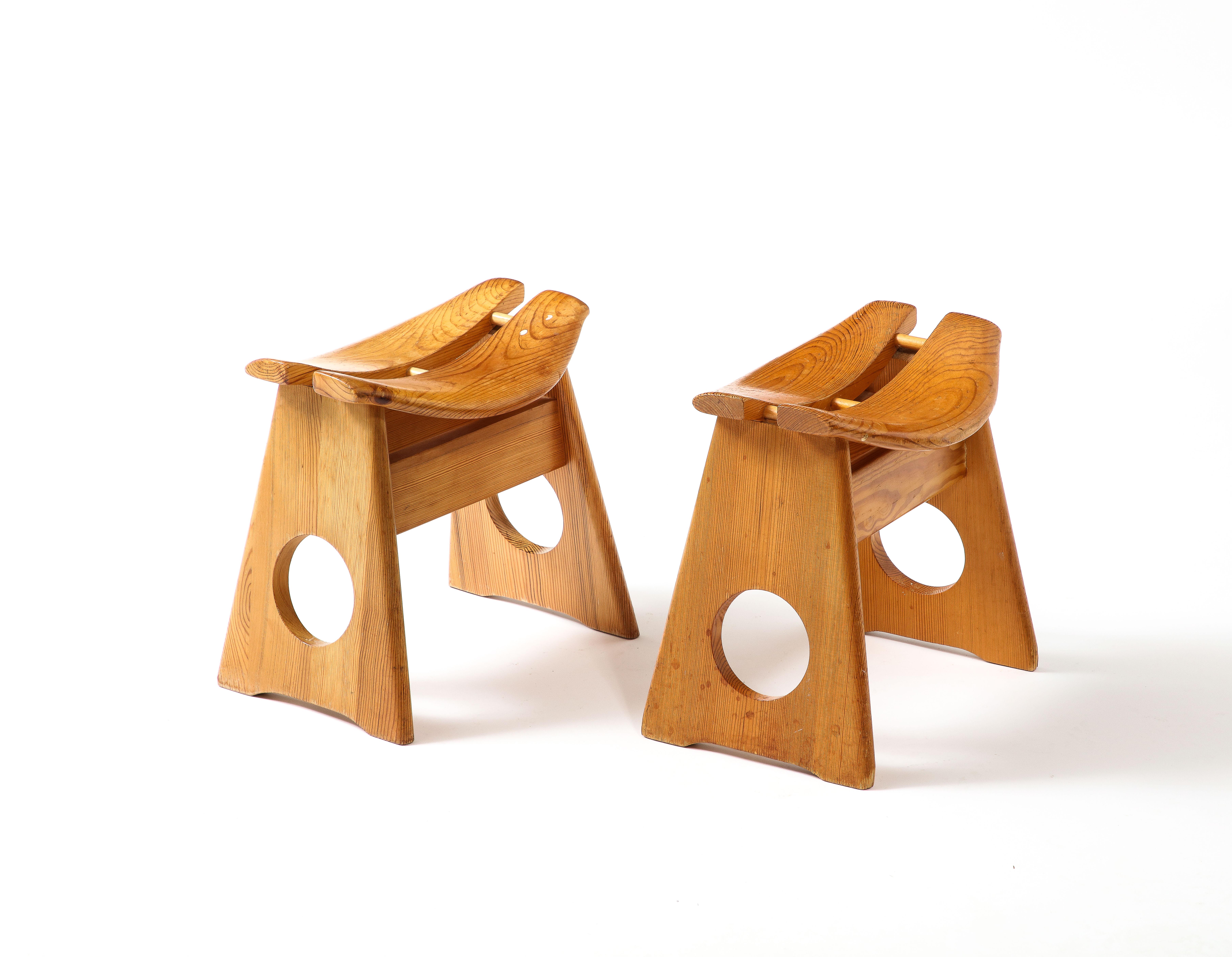 French Stools by Gilbert Marklund, Sweden 1960s For Sale