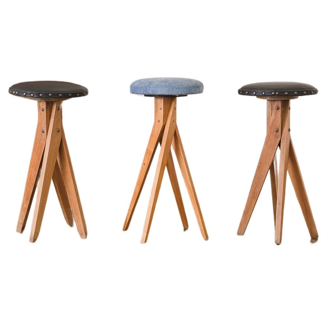 Stools by Jose Zanine Caldas For Sale