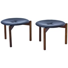 Hocker von Uno und Osten Kristiansson für Luxus, Schweden, 1950er Jahre