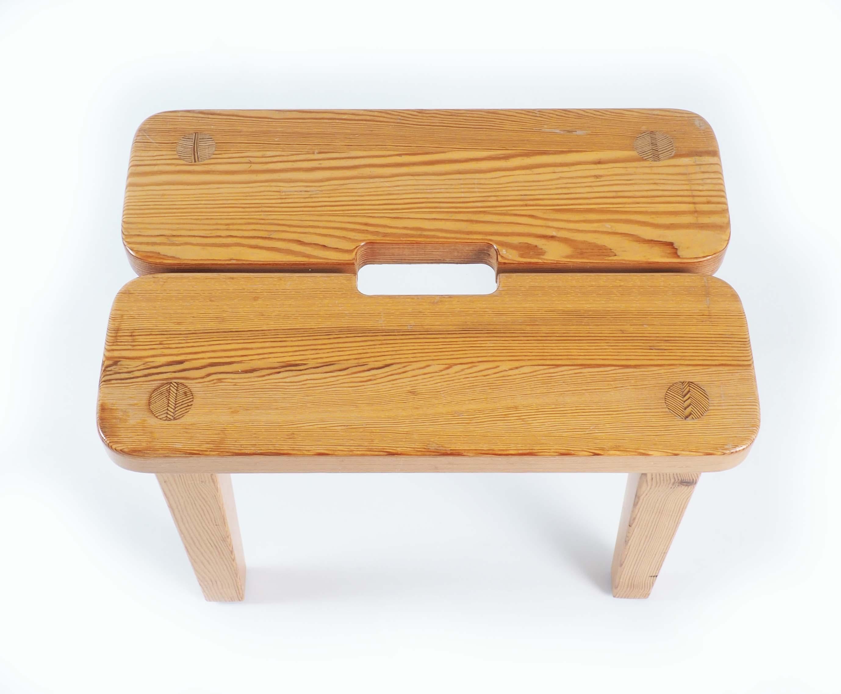 Stools in Pine 1