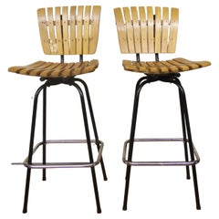 Vintage Stools in the Manner of Arthur Umanoff