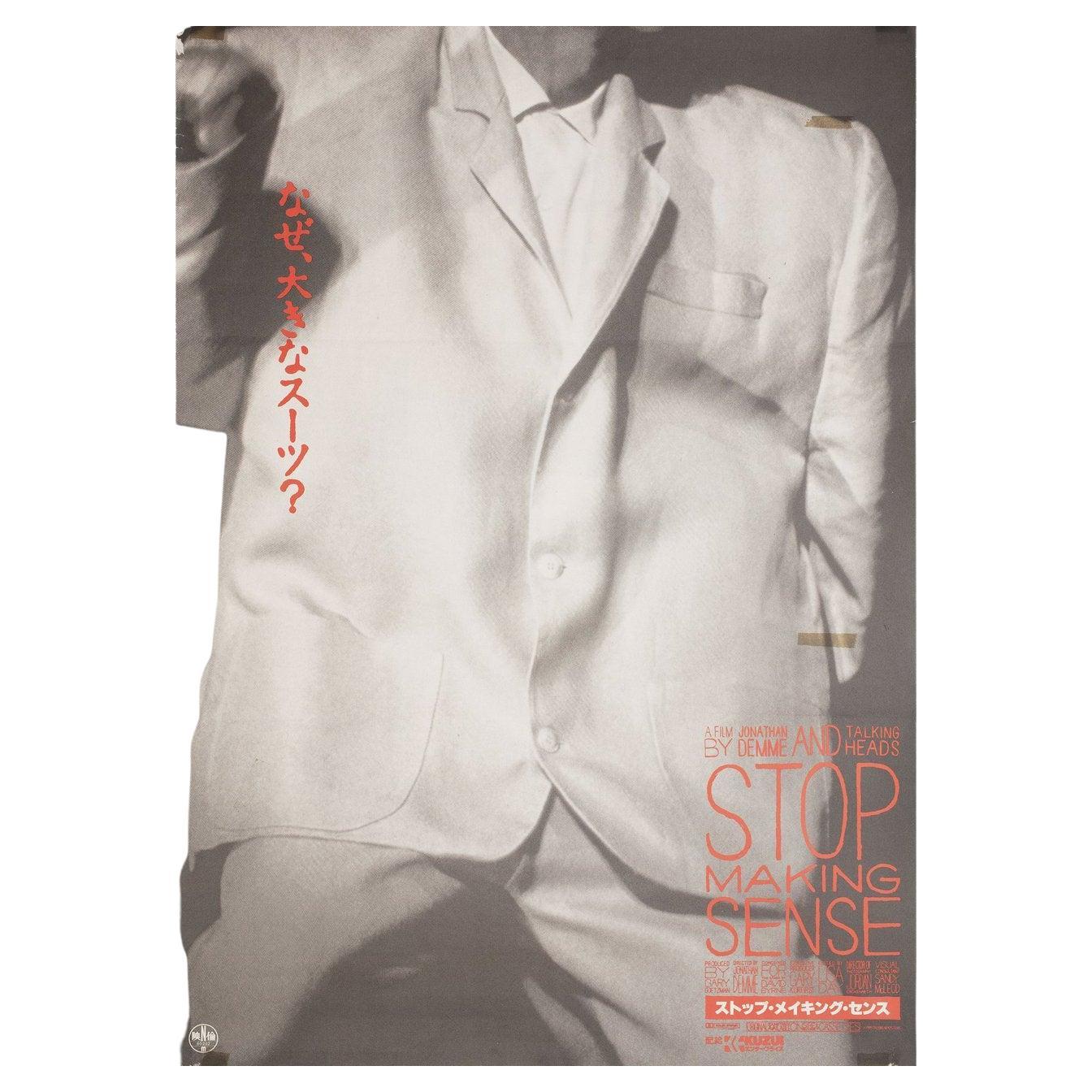 Stop Making Sense 1984 Japanese B2 Film Poster For Sale