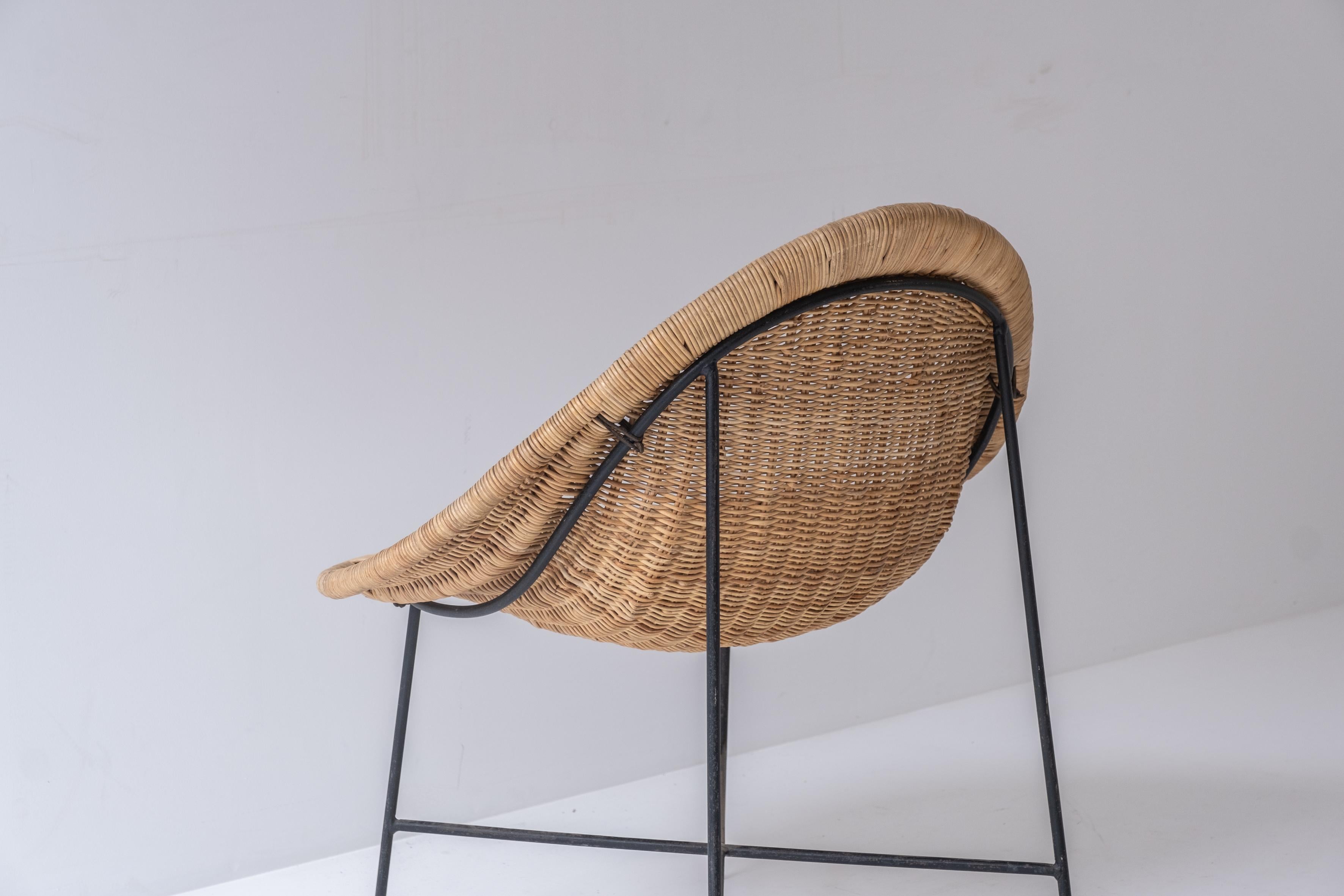 ‘Stora Kraal’ lounge chair by Kerstin Hörlin-Holmquist, Sweden 1950s For Sale 5