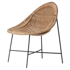 Retro ‘Stora Kraal’ lounge chair by Kerstin Hörlin-Holmquist, Sweden 1950s