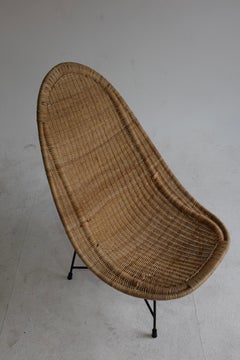 "Stora Kraal" Rattan Lounge chair by Kerstin Hörlin Holmquist