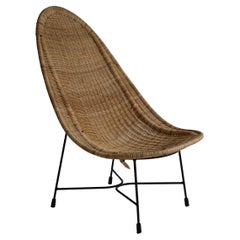 "Stora Kraal" Rattan Lounge chair by Kerstin Hörlin Holmquist