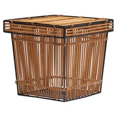 Panier de rangement par Dirk Van Sliedregt (attr.) pour Rohé, Pays-Bas années 1960