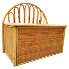 Storage bench attributed to Dal Vera