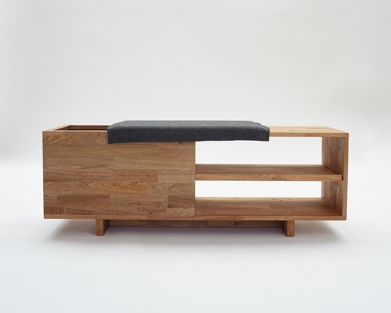 Storage Bench LAXseries by MASHstudios In New Condition For Sale In Los Angeles, CA