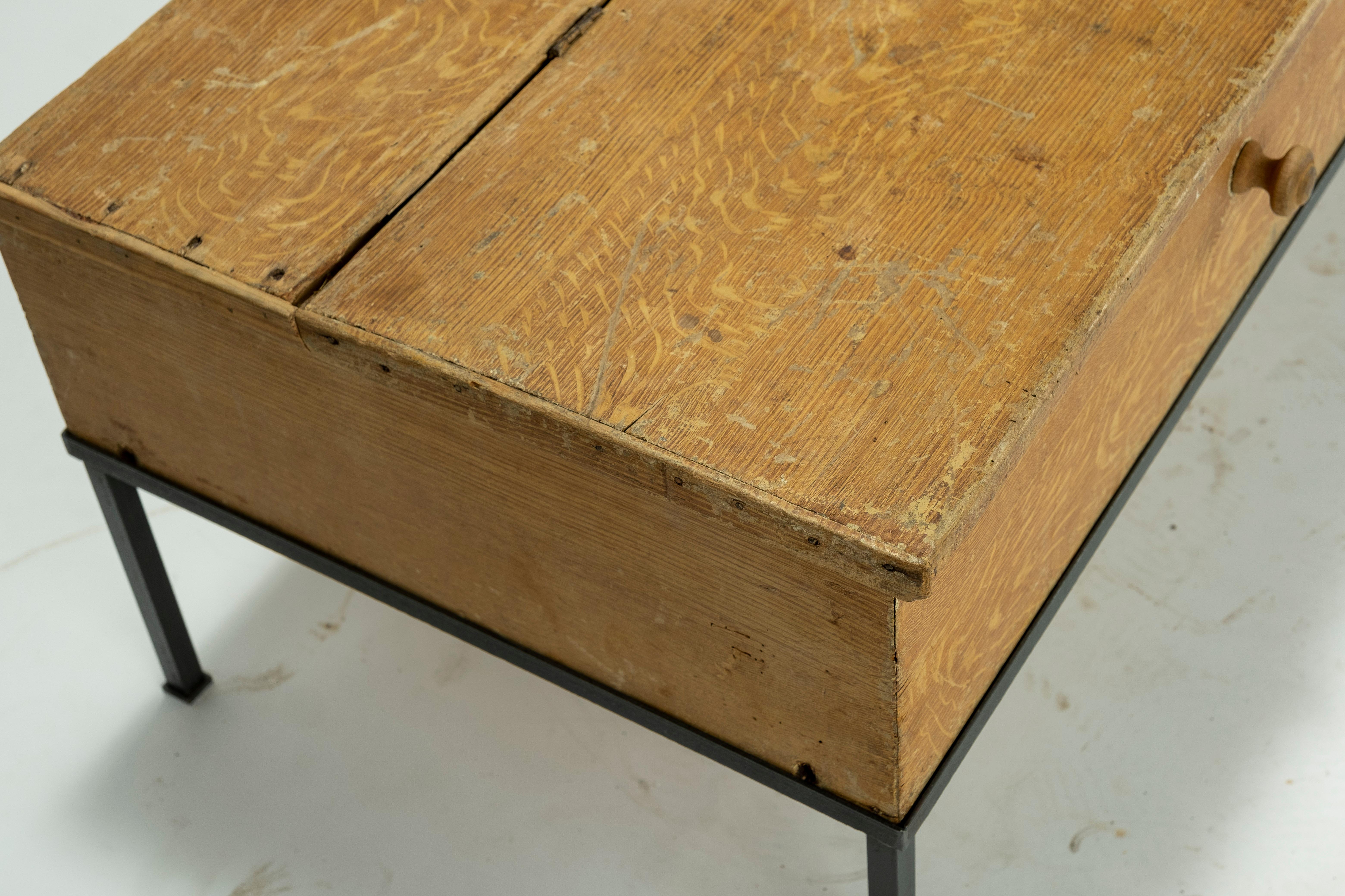 Belgian Storage Box Coffee Table For Sale