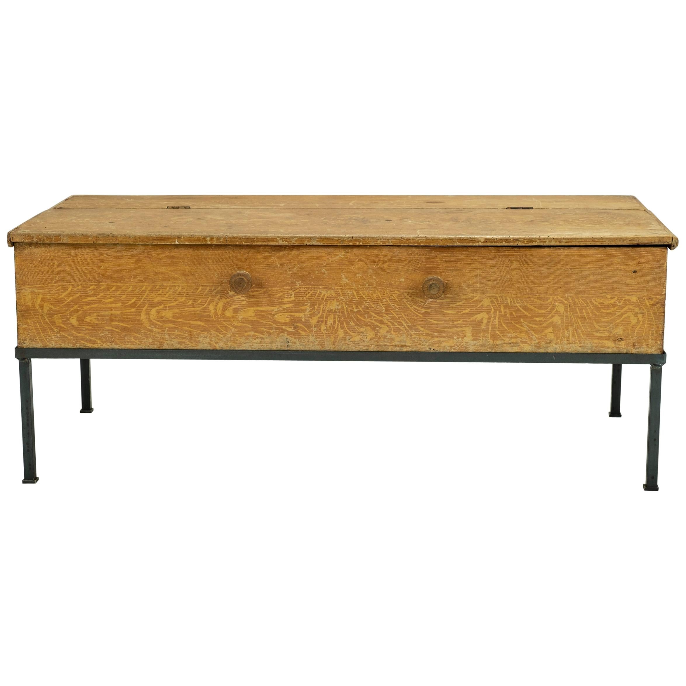 Storage Box Coffee Table For Sale