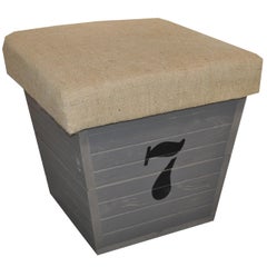 Storage Box / Seat with Number