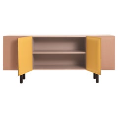 Storage cabinet / Sideboard Magis Tacito - 4 doors - Cipria / Yellow