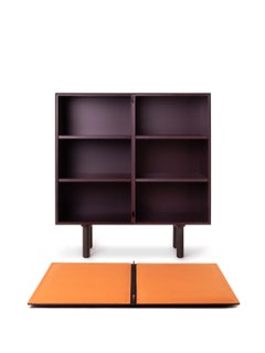 Storage Cabinet / Sideboard Magis Tacito - Dark Purple / Orange