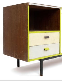 Storage Cabinet University Residence in France, Jean Zay, 1950, Alain Richard