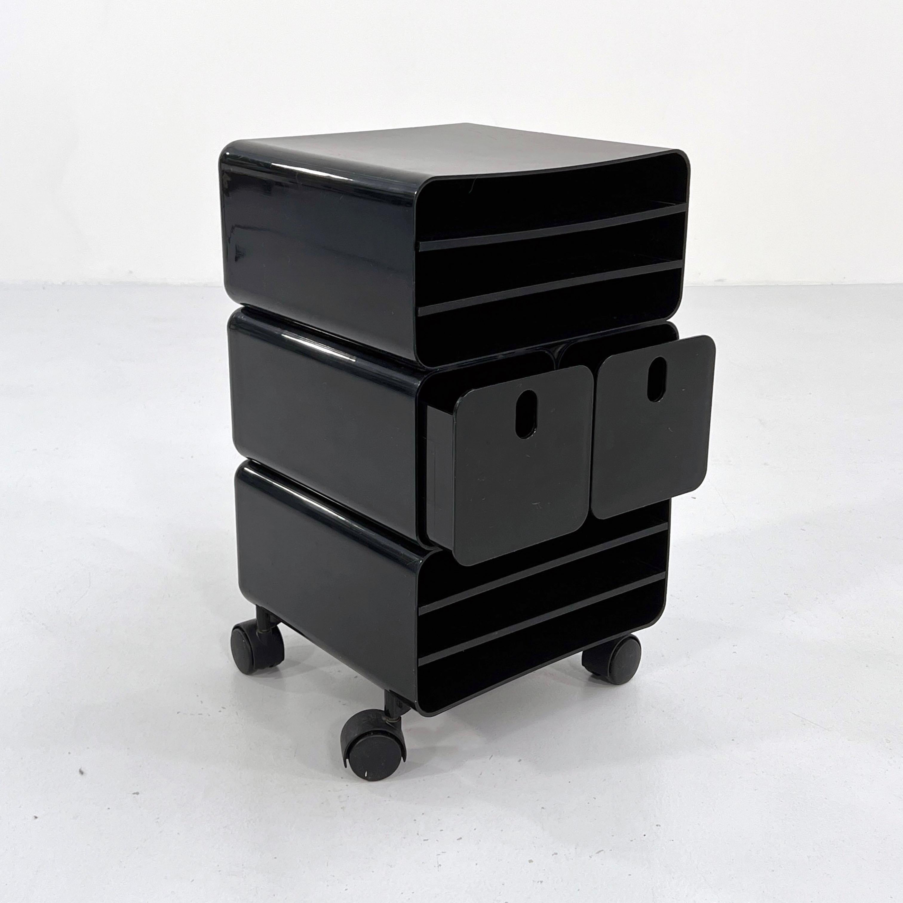 Storage & File Holder on Wheels by Georges Coslin for Longato, 1960s In Good Condition In Ixelles, Bruxelles