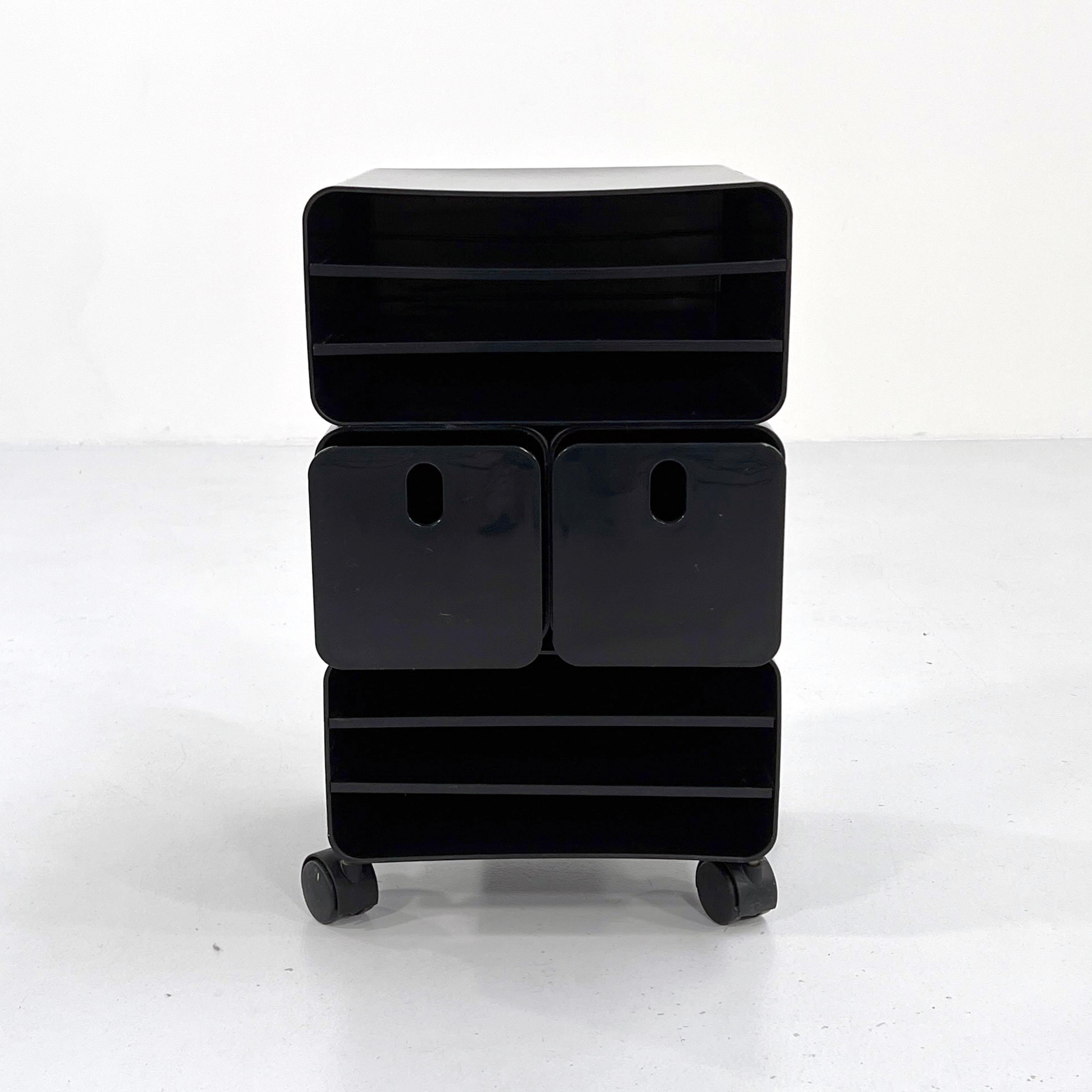 Mid-20th Century Storage & File Holder on Wheels by Georges Coslin for Longato, 1960s