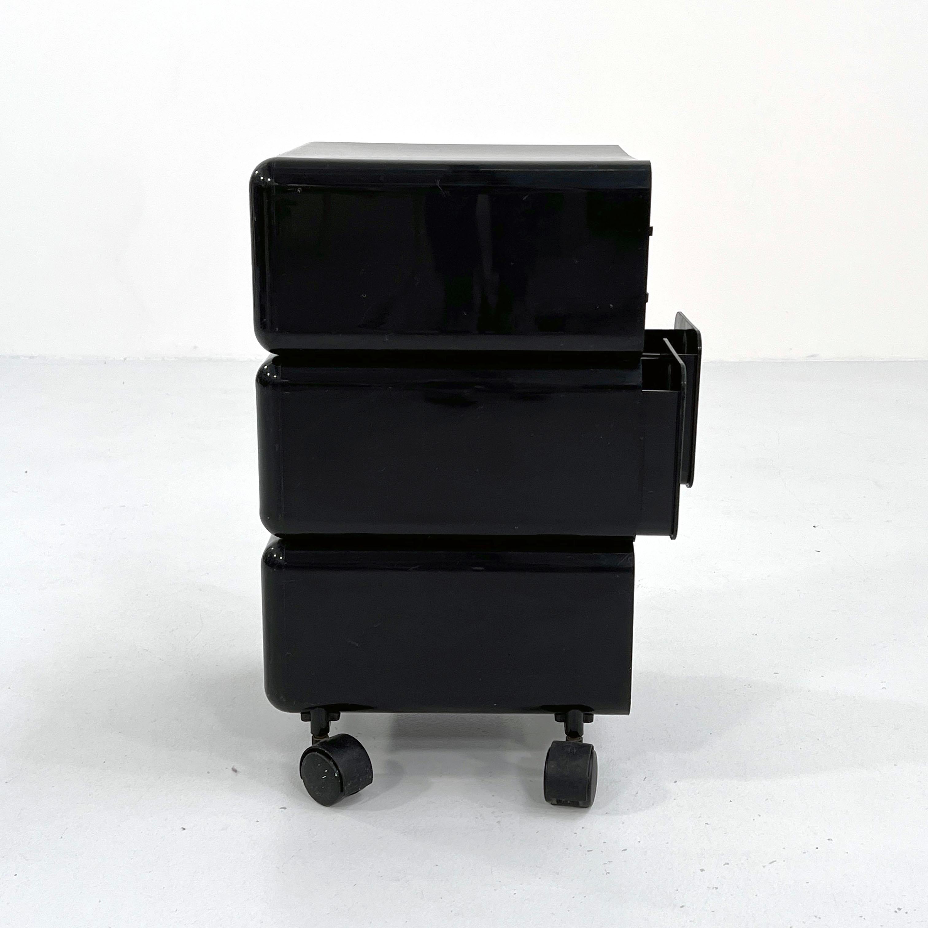 Plastic Storage & File Holder on Wheels by Georges Coslin for Longato, 1960s