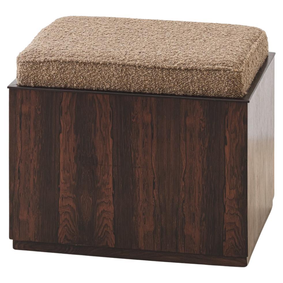 Pouf de rangement, Celina Decorações, années 1960, milieu du siècle brésilien