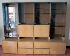 Mobile contenitore di Giovanni Offredi per Saporiti, anni '70