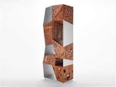 Storage unit Casamania & Horm Riddled Totem design Steven Holl