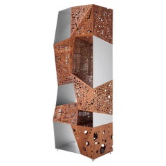 Storage unit Casamania & Horm Riddled Totem design Steven Holl