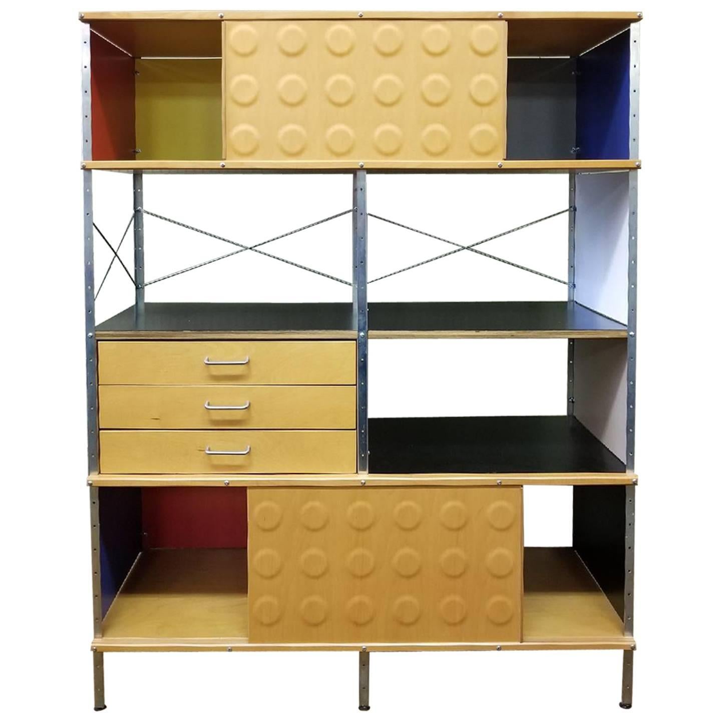 Storage Unit Designed by Charles & Ray Eames for Herman Miller
