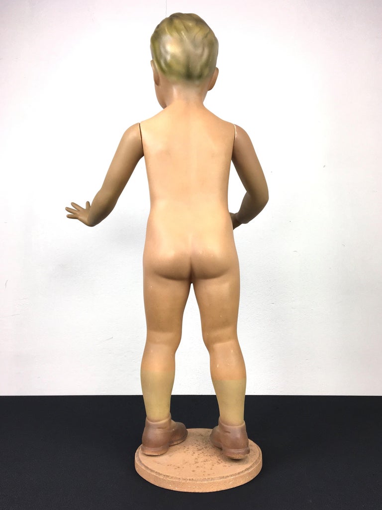 Store Display Boy Doll, Child Mannequin For Sale at 1stDibs | antique child  mannequin, vintage child mannequin, display doll