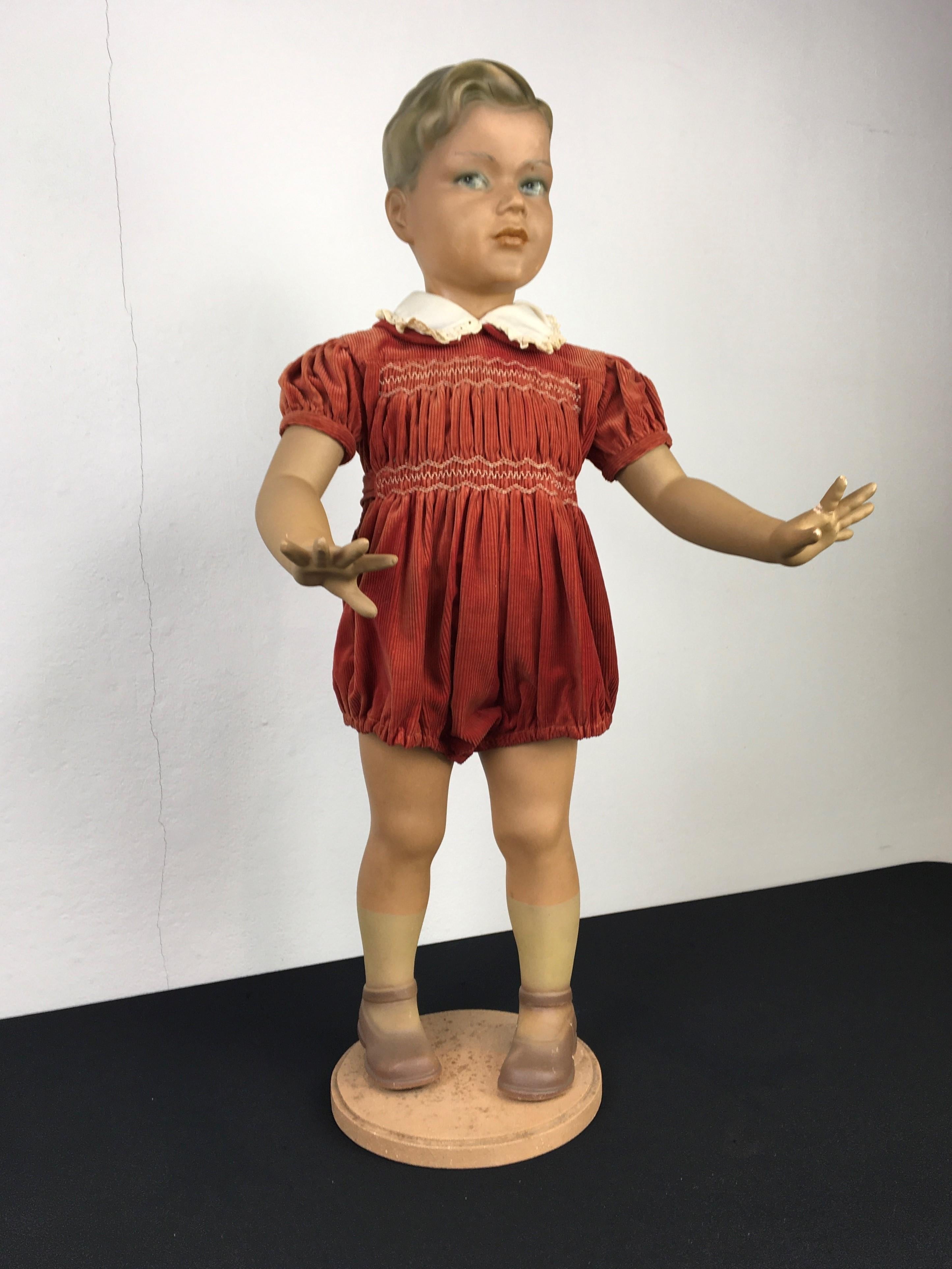Store Display Boy Doll, Child Mannequin For Sale 8