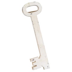 STORE KEY 1930 Over-Sized Giant Display Key Wall Advertisement From a Key Shop