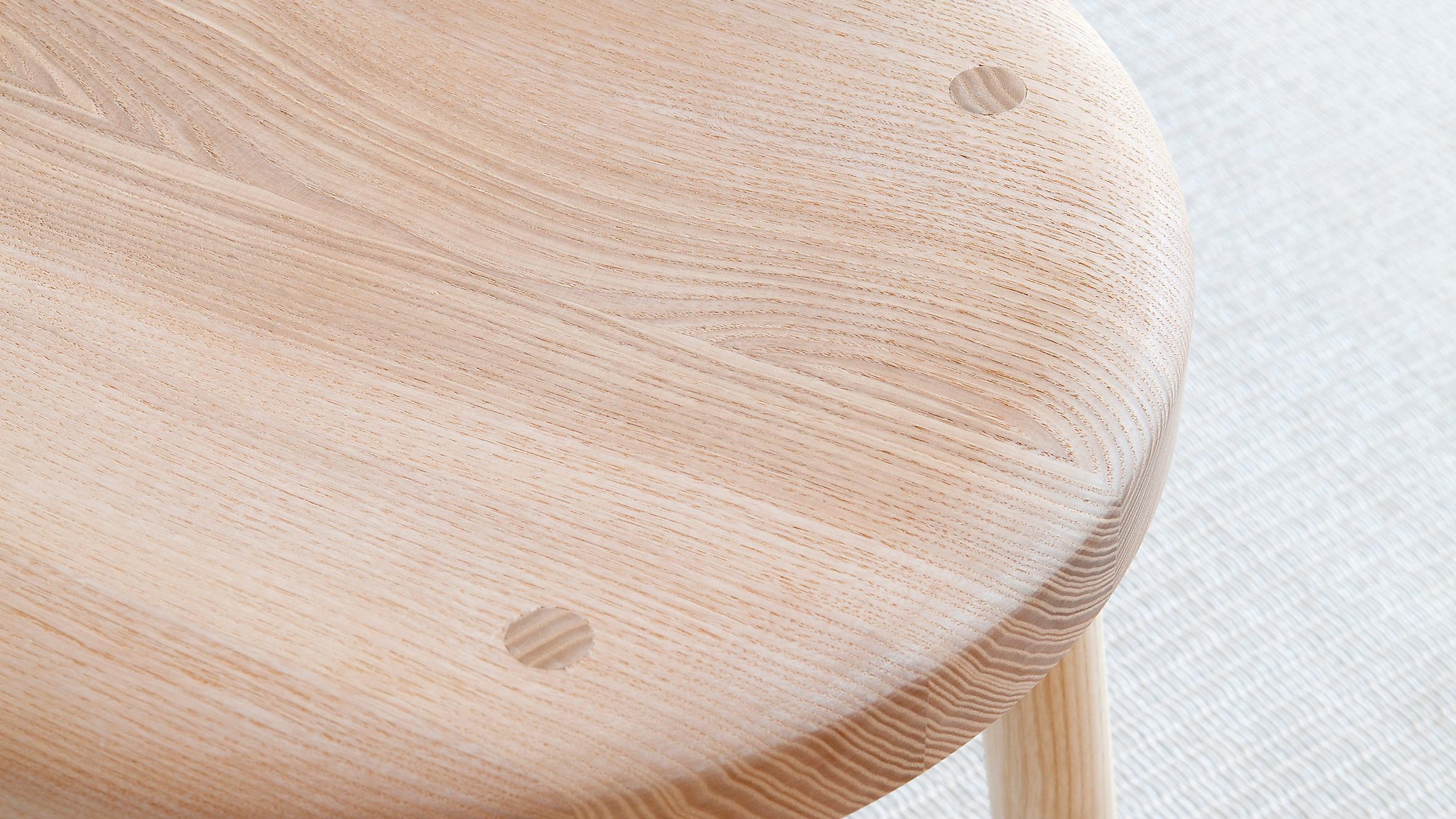 Storia Counter Height Stool in Oak by Kari Virtanen In New Condition For Sale In Fiskars, FI