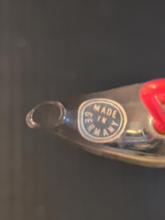 Stork German Blown-Glass Ornament