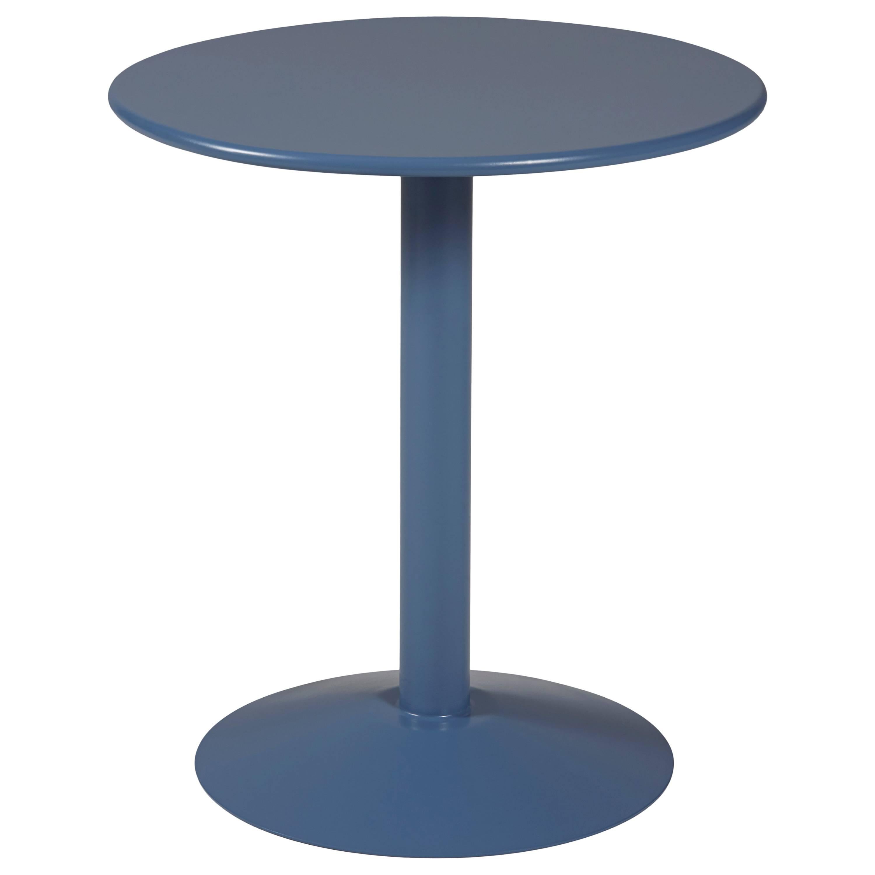 Stork Side Table in Provence Blue by Chantal Andriot & Tolix For Sale