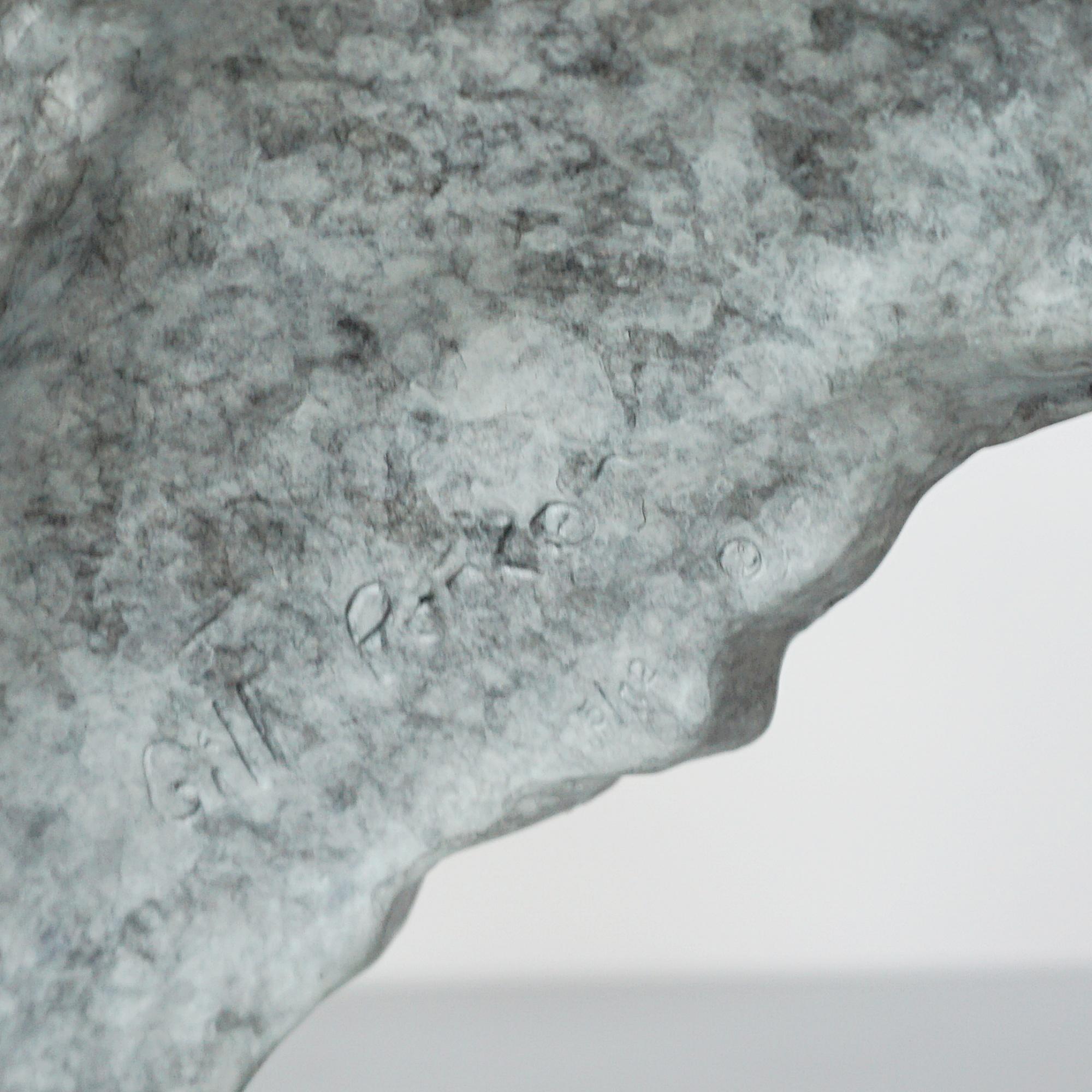 'Storm' Beautiful Dappled Gray Limited Edition Bronze Sculpture by Gill Parker 3