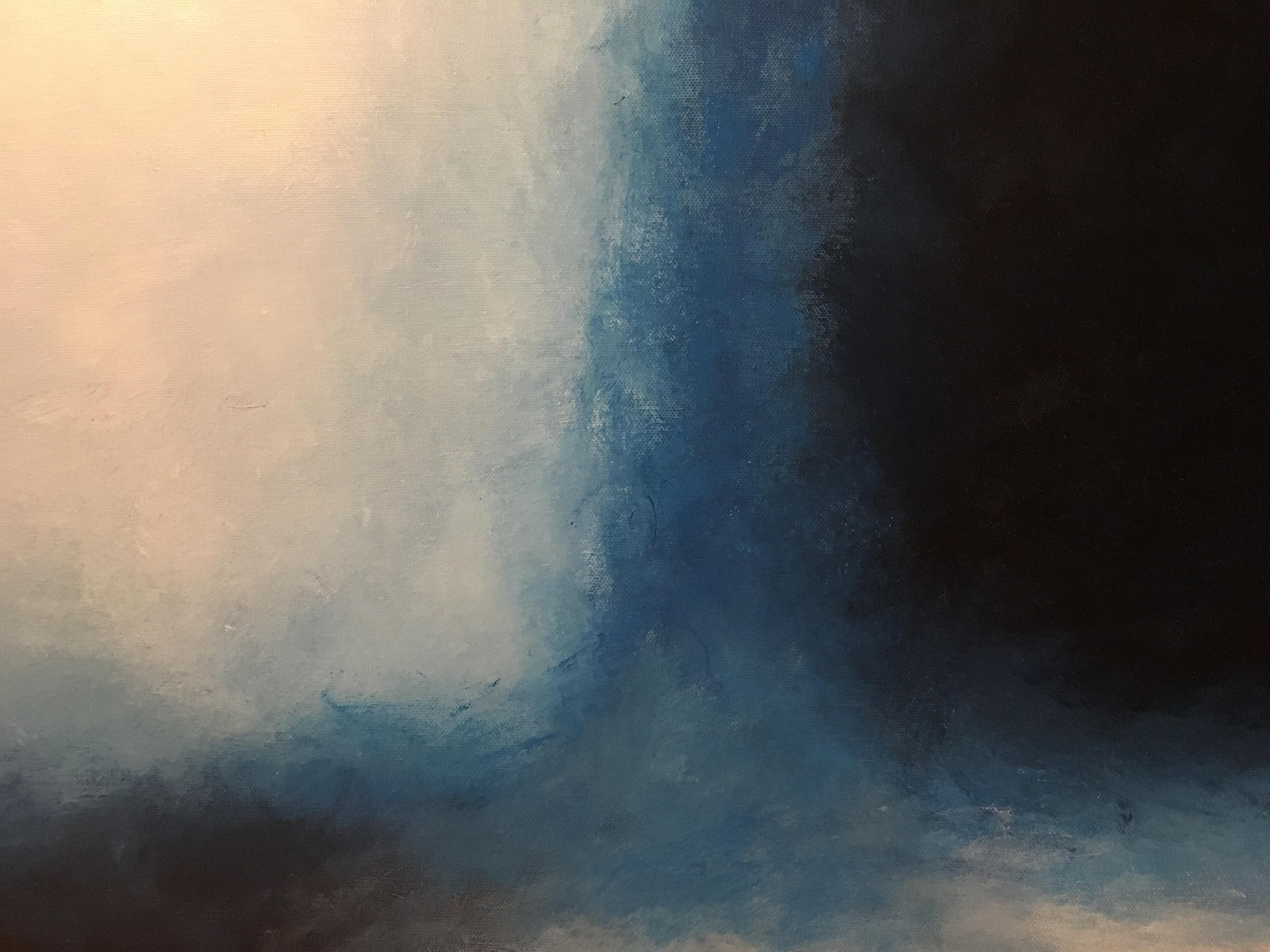American Storm, Contemporary Color Field Abstract by Benjamin Casiano