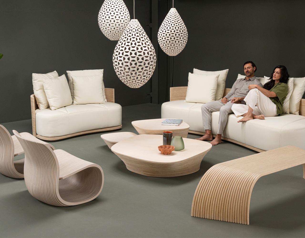 XXIe siècle et contemporain Storm Medium by Piegatto, une table basse contemporaine sculpturale en vente